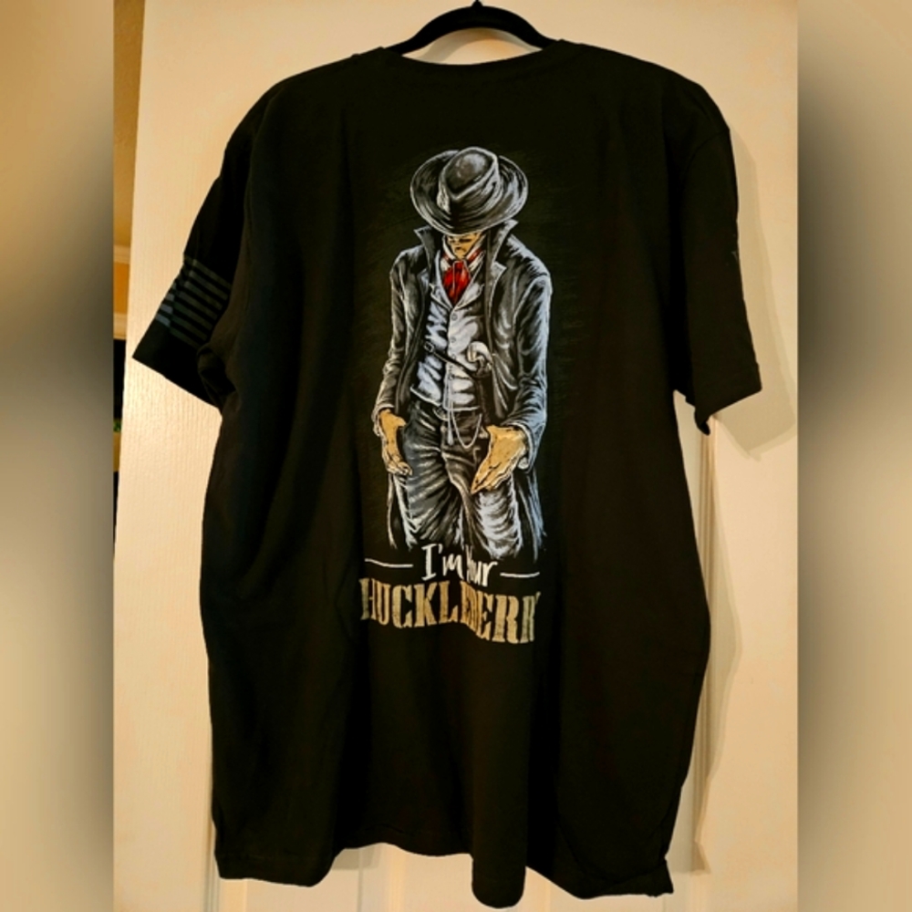 NWOT Mens "I'm Your Huckleberry" T-shirt size: XL